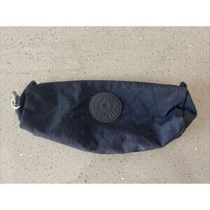 Kipling School Pencil Case Black Organizer with Zipper Closure Cosmetic pouch